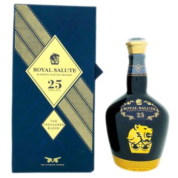 Chivas Royal Salute 25 Years The Treasured Blend + Box 700ml 40% Vol.