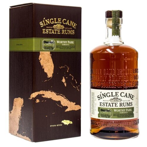 Single Cane Estate Rums Worthy Park Jamaica 1000ml 40% Vol.