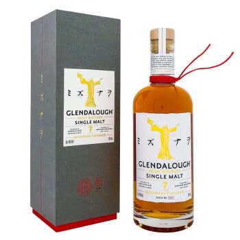 Glendalough 7 Years Mizunara Cask + Box 700ml 46% Vol.