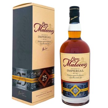 Rum Malecon Reserva Imperial 25 Years + Box 700ml 40% Vol.
