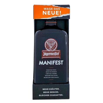 Jägermeister Manifest + GB 500ml 38% Vol.