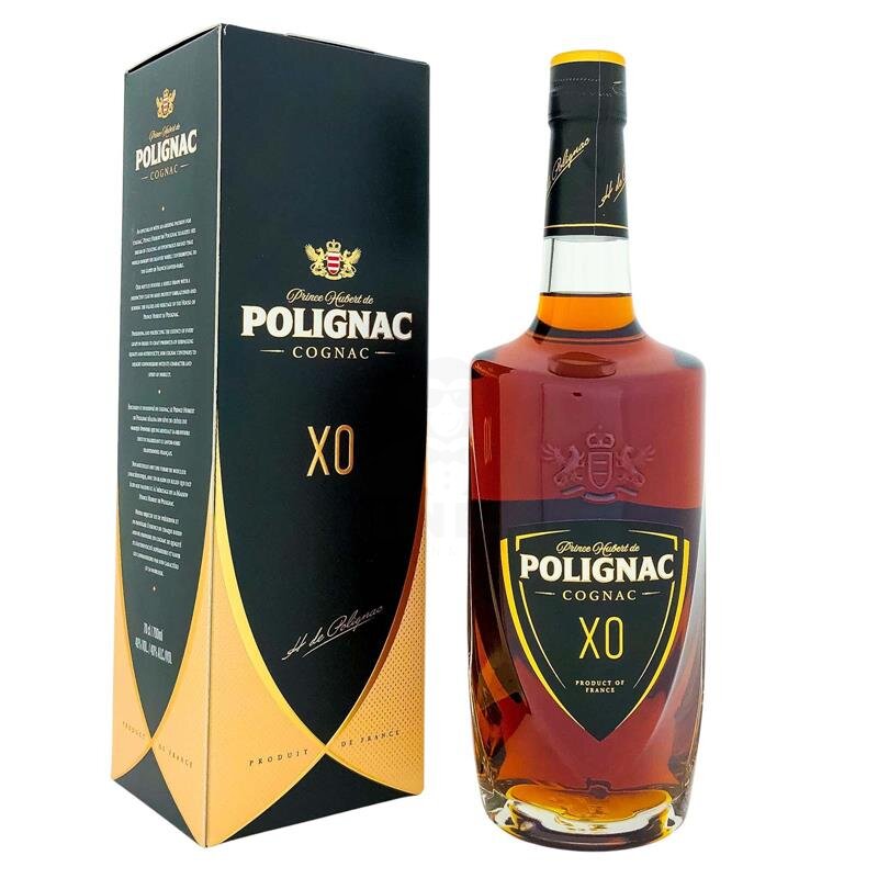 Prince Hubert de Polignac Cognac XO + Box 700ml 40% Vol.