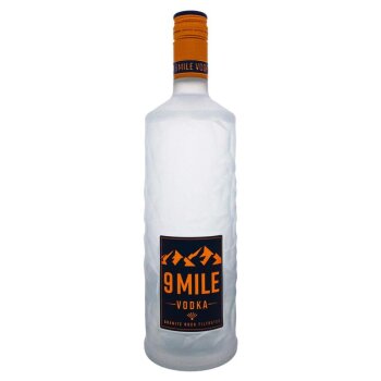 9 Mile Vodka LED 1000ml 37,5% Vol.