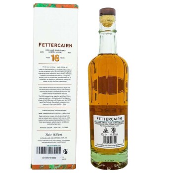 Fettercairn 16 Years 2nd Release 2021 + Box 700ml 46,4% Vol.