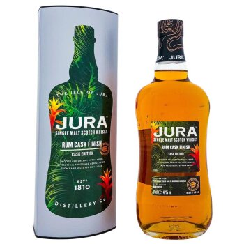Jura Rum Cask Finish + Box 700ml 40% Vol.