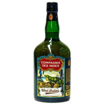 Compagnie des Indes West Indies 8 Years Rum 700ml 40% Vol.