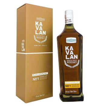 Kavalan Distillery Select No. 1 + Box  700ml 40 % Vol.