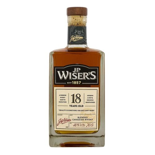 J.P. Wisers Canadian Whisky 18 Years 700ml 40% Vol.