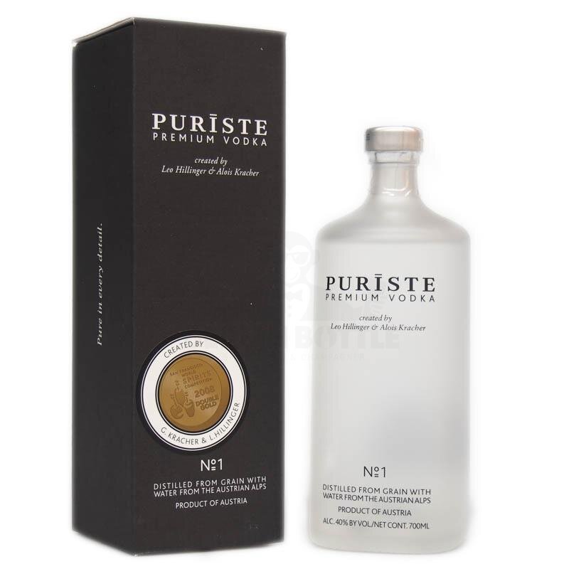 Puriste Premium Vodka No.1 +Box 700ml 40% Vol.