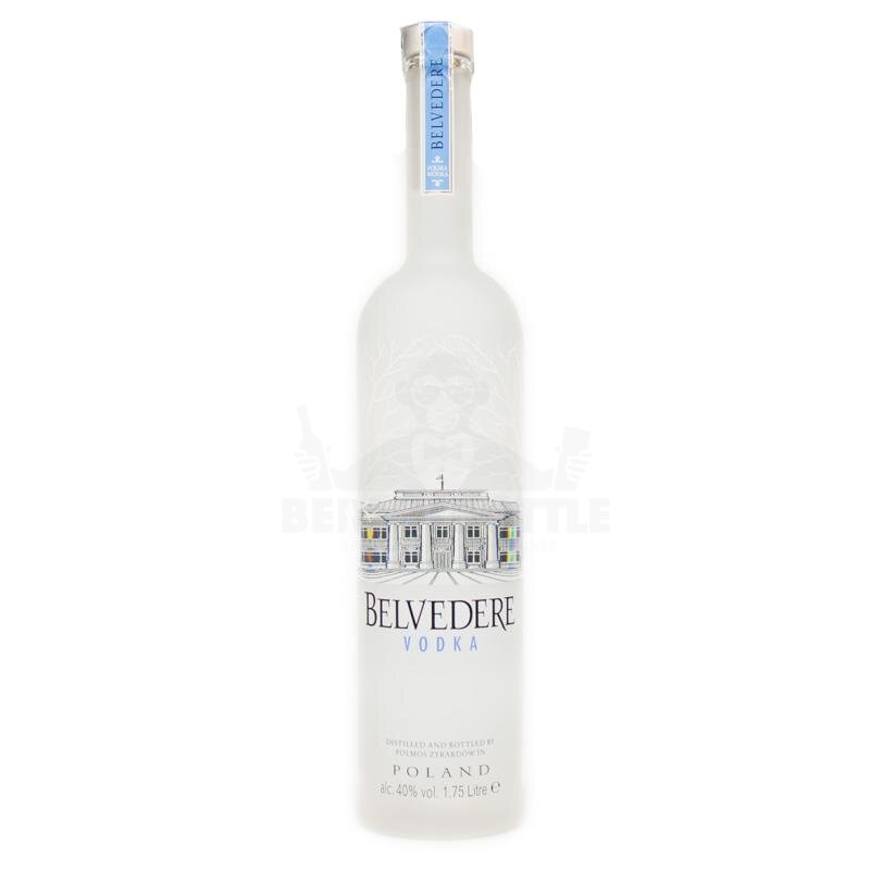 Belvedere Vodka Pure + LED Beleuchtung 1750ml  40% Vol.