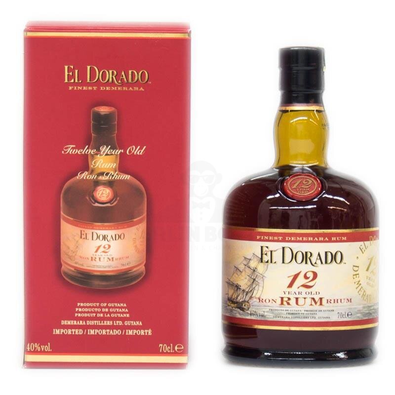 El Dorado Rum 12 Years  + Box 700ml 40% Vol.