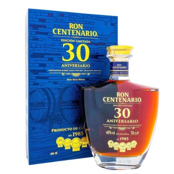 Ron Centenario Edicion Limitada Solera 30 Years + Box...
