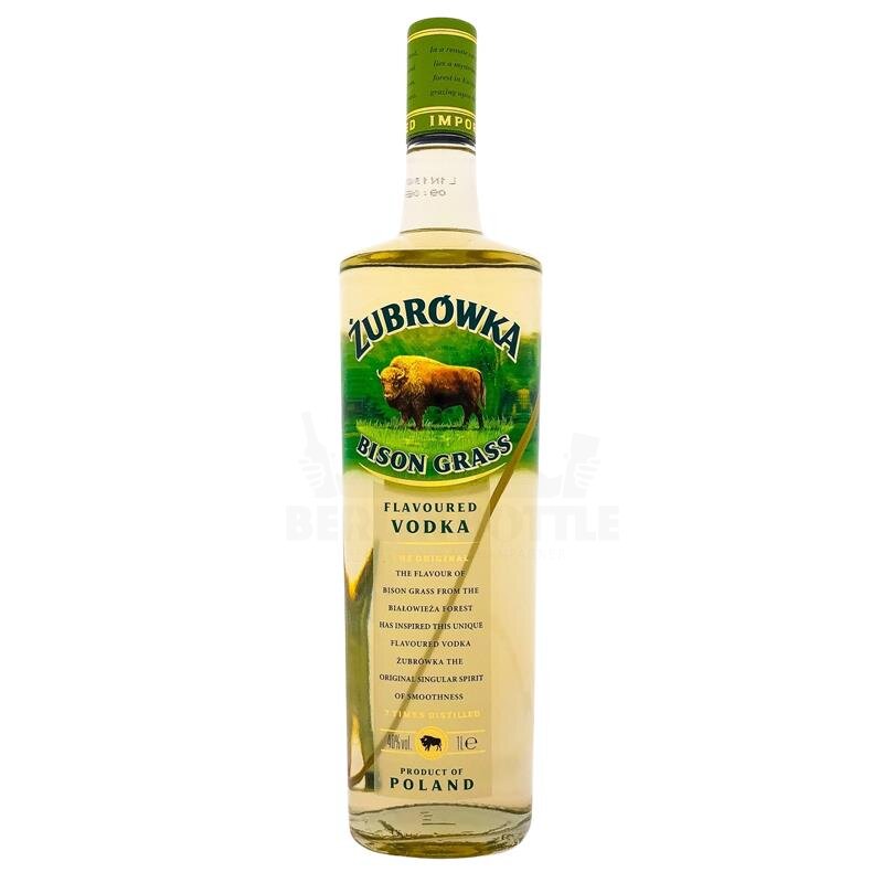 Zubrowka Bison Grass Wodka 1000ml 40% Vol.
