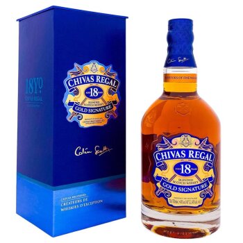 Chivas Regal 18 Years + Box 700ml 40% Vol.