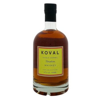 Koval Bourbon Single Barrel Whiskey 500ml 47% Vol.