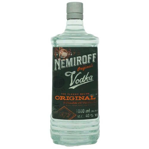 Nemiroff The Original Vodka 1000ml 40% Vol.
