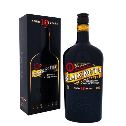 Black Bottle 10 Years + Box 700ml 40% Vol.