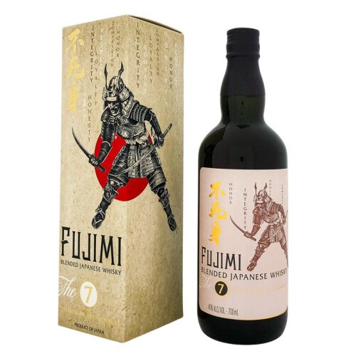 Fujimi The 7 Virtues Blended Japanese Whisky + Box 700ml...