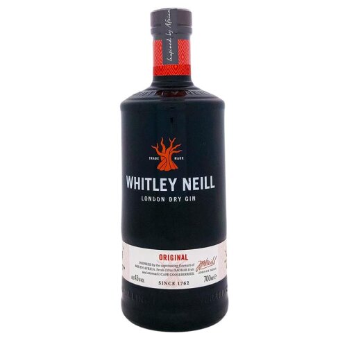 Whitley Neill London Dry Gin No. 10 700ml 43% Vol.