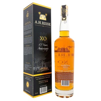 A.H. Riise XO Reserve 175 Years Rum + GB 700ml 42% Vol.