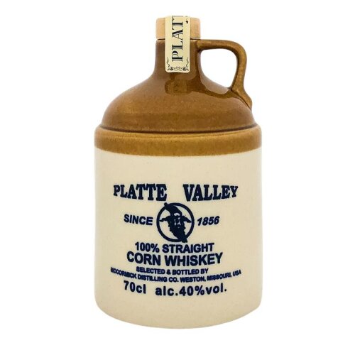 Platte Valley 100% Straight Corn Whiskey 700ml 40% Vol.