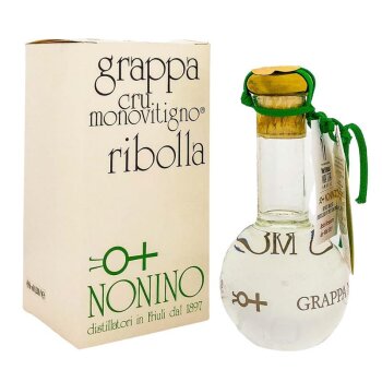 Nonino Grappa Ribolla Cru Monovitigno 2015 MINI 200ml 45%...