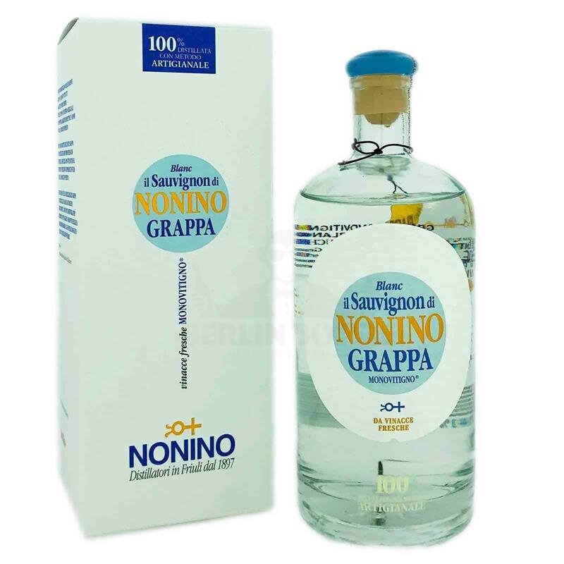 Nonino Grappa Il Sauvignon Blanc + Box 700ml 41% Vol.