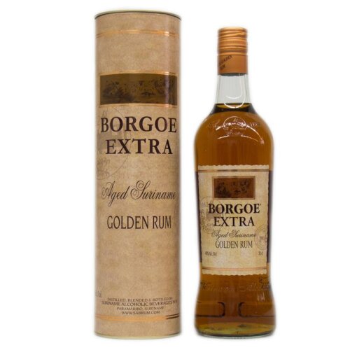 Borgoe Extra Golden Rum + Box 700ml 40% Vol.