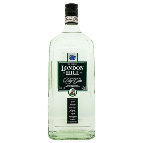 London Hill Gin 1000ml 43% Vol.