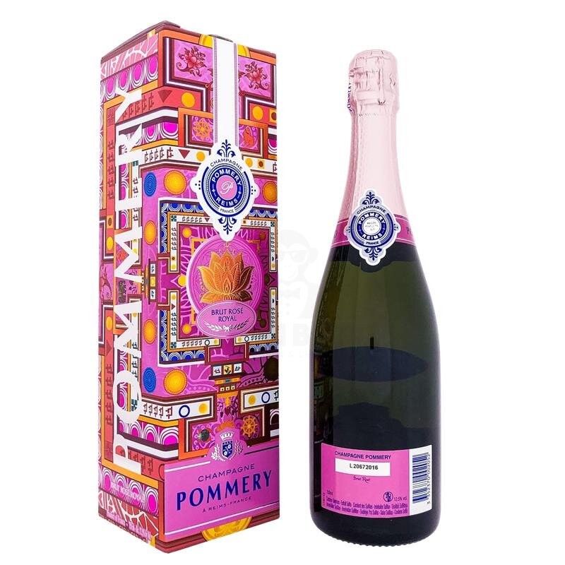 Pommery Rose + Box 750ml 12,5% Vol.