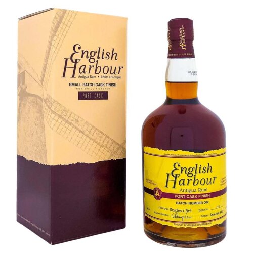 English Harbour Port Cask Finish Rum 700ml 46% Vol.