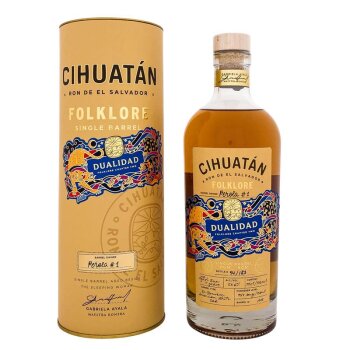 Cihuatan Folklore Single Barrel 16 Years + Box 700ml 53.6% Vol.