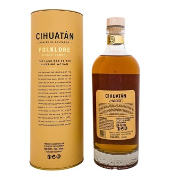 Cihuatan Folklore Single Barrel 16 YO + Box 700ml 53.6% Vol.