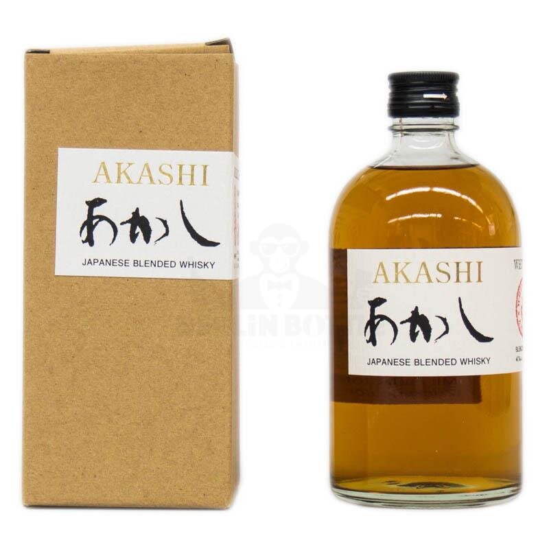 Akashi White Oak Whisky + Box 500ml 40% Vol.