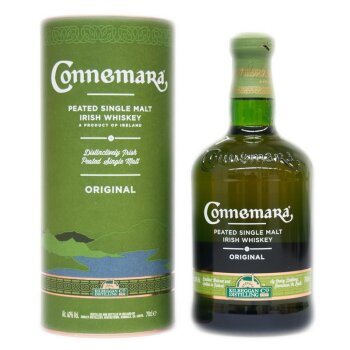 Connemara Peated Single Malt + Box 700ml 40% Vol.