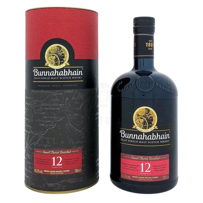 Bunnahabhain 12 Years + Box 700ml 46,3% Vol.