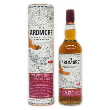 Ardmore 12 Years Port Wood Finish + Box 700ml 46% Vol.