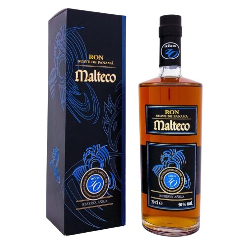 Malteco 10 Years + BOX 700ml 40% Vol.