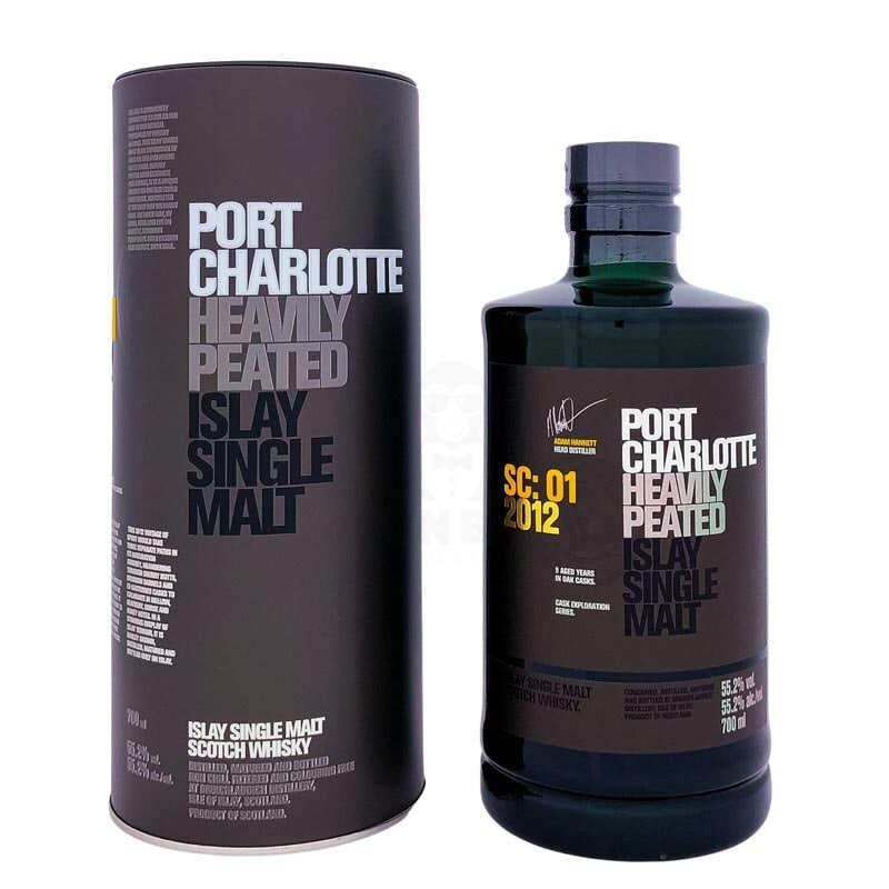 Bruichladdich Port Charlotte SC: 01 2012 + Box 700ml 55,2% Vol.
