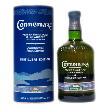 Connemara Distillers Edition Peated SIngle Malt + Box...