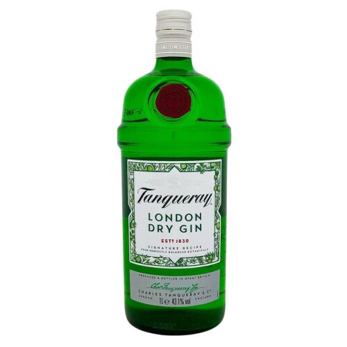 Tanqueray London Dry Gin 1000ml 47,3% Vol.