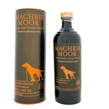 Arran Single Malt Machrie Moor Peated Lochranza + Box 700ml 46% Vol.