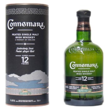 Connemara 12 Years Peated Single Malt + Box 700ml 40% Vol.