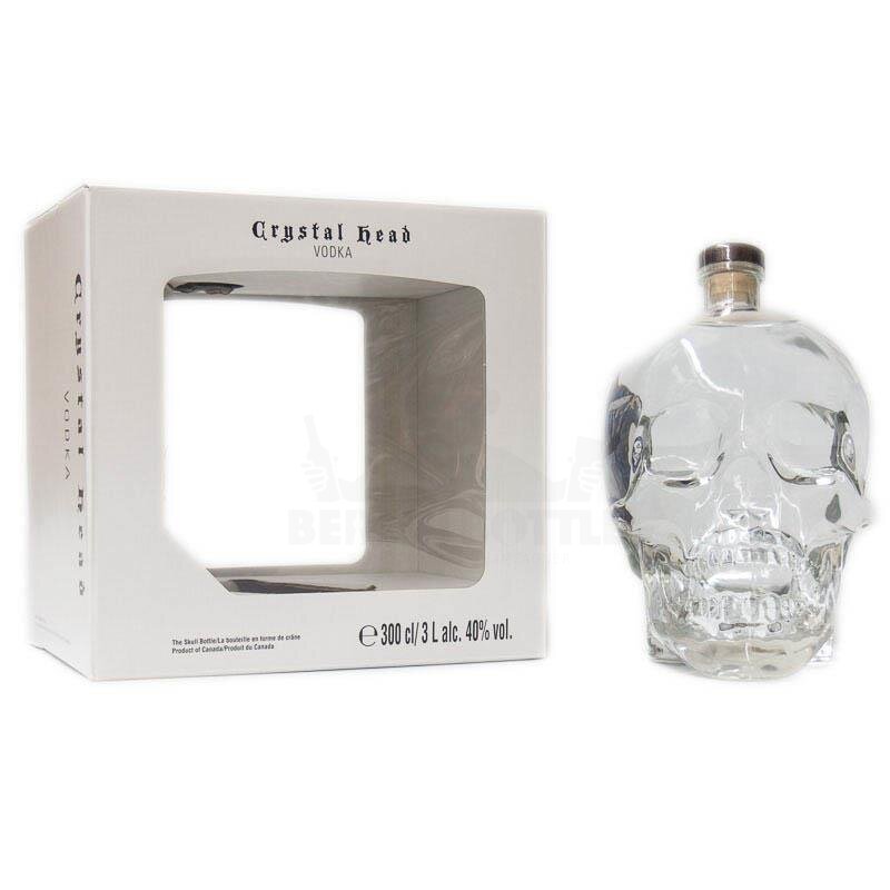 Crystal Head Vodka + Box 3000ml 40% Vol.