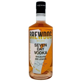 BrewDog Seven Days Vodka Rhubarb &amp; Lemon 700ml 40% Vol.