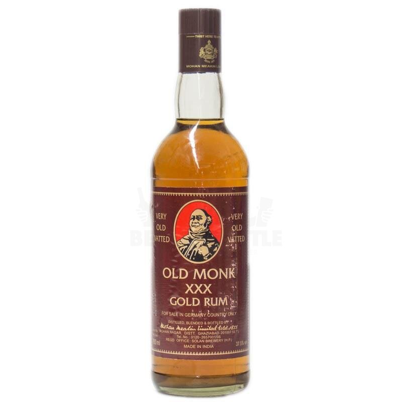 Old Monk Gold Rum 700ml 37,5% Vol.