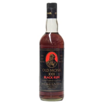 Old Monk Black Rum 700ml 37,5% Vol.