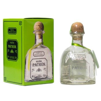 Patron Tequila Silver + Box 700ml 40% Vol.