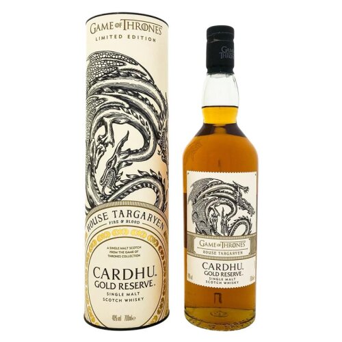 Cardhu Gold Reserve Game of Thrones Edition + Box 700ml...