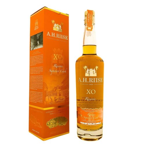 A.H. Riise XO Reserve Rum + Box 700ml 40% Vol.